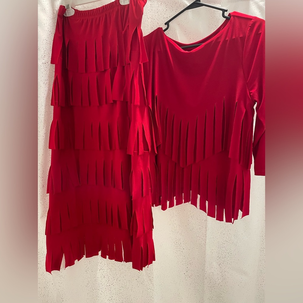 Red Carwash Outfit